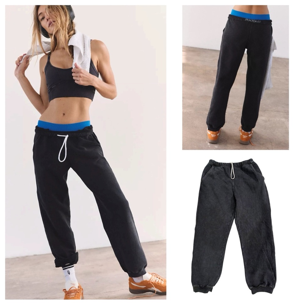 FP Movement by Free People Washed Black Joggers - Picture 2 of 14